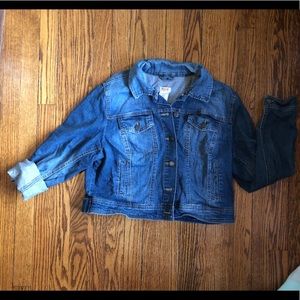 Target crop Jean jacket